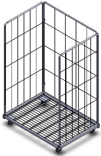 Roll container 120 Roll container 120